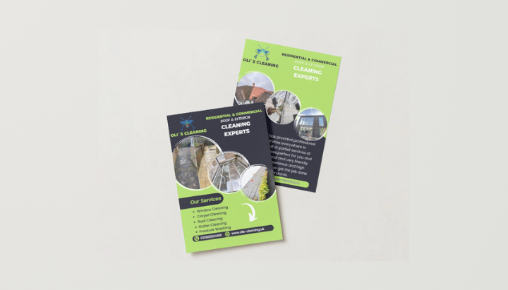 Olis Cleaning - Flyer